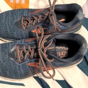 Brooks Ghost 12 Running Shoes Pink and Grayish Blue Size 7.5